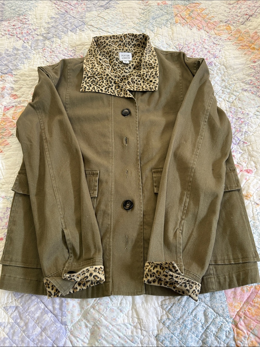 Olive green jacket